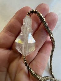 Image 6 of *new* SUPERFINE TIBETAN quartz + squared PYRITE