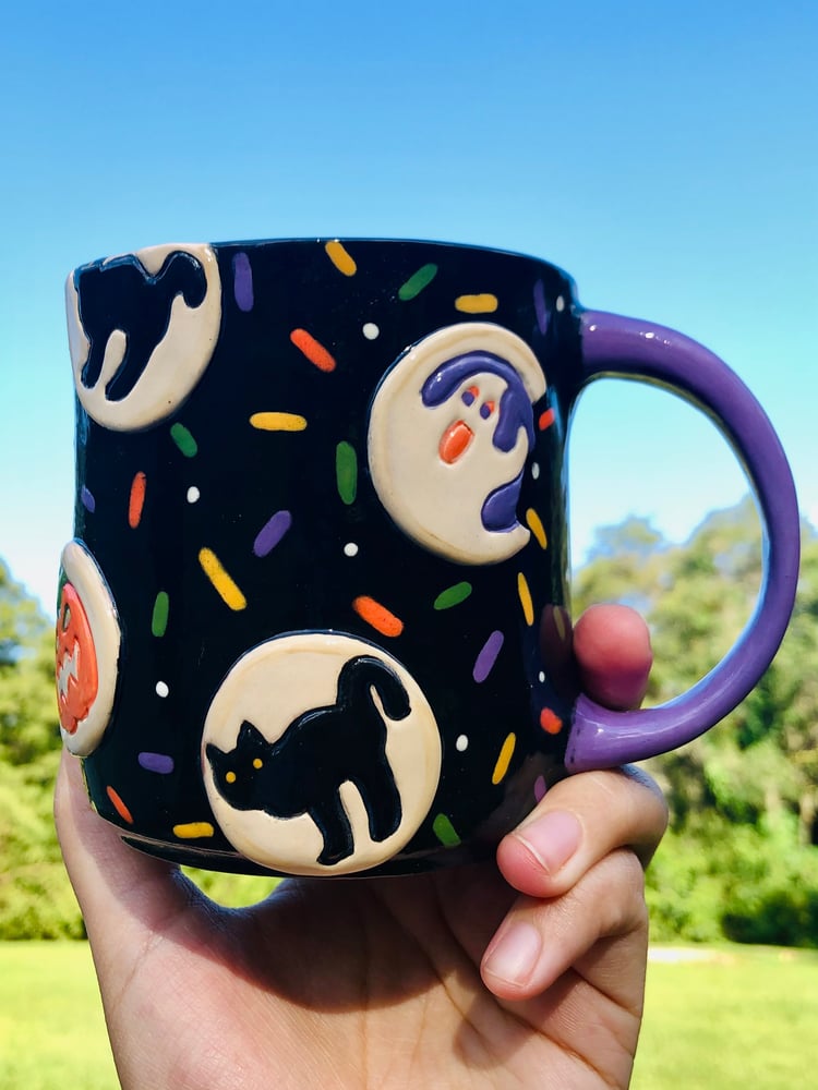 Image of Halloween cookie Mug Pre-order