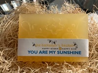 Image 1 of You Are My Sunshine Honeybee Glycerin Body Bar