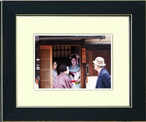 Image of framed print of original photograph - geisha 2