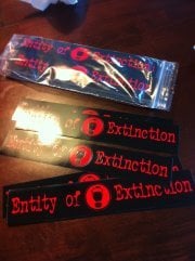 Image of Entity of Extinction Gas Mask Sticker