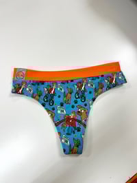 Image 1 of Small I Will Wait For You Thong Undies READY TO SHIP