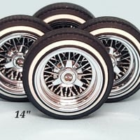 Image 5 of 1:25 13 and 14 inch 36 spoke Z's 