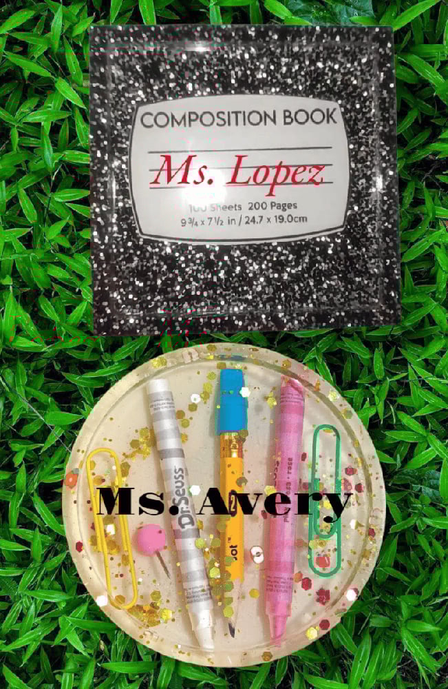 Image of Teacher coaster 2 styles