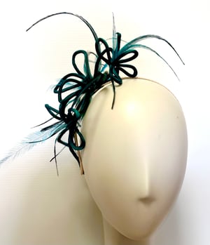 Image of Teal headpiece 