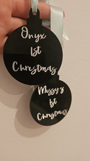 Image of Personalised Bauble 