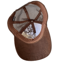 Image 5 of PPFM Punkuma Embroidered Suede Trucker Hat