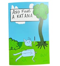 Axo finds a katana short comic 