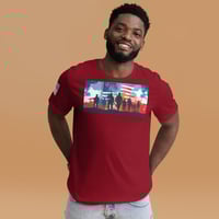Image 16 of Troops Flag Protect Unisex t-shirt