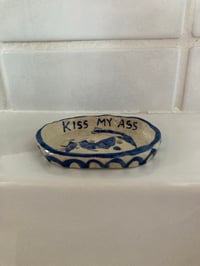 Image 2 of Kiss My Ass Cat Soap Dish