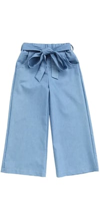 Image 1 of Wide Leg Soft Denim