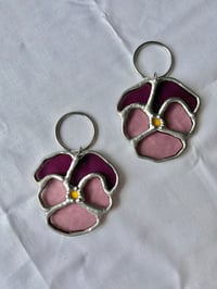 Image 1 of Pansy keychain 
