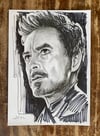 Robert Downey jr, original drawing