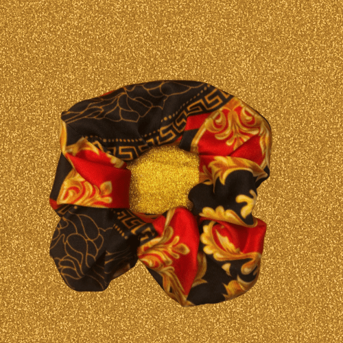 Image of versace inspired scrunchie 
