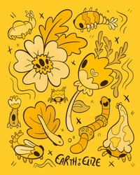 'Sunshine Doodles' Print