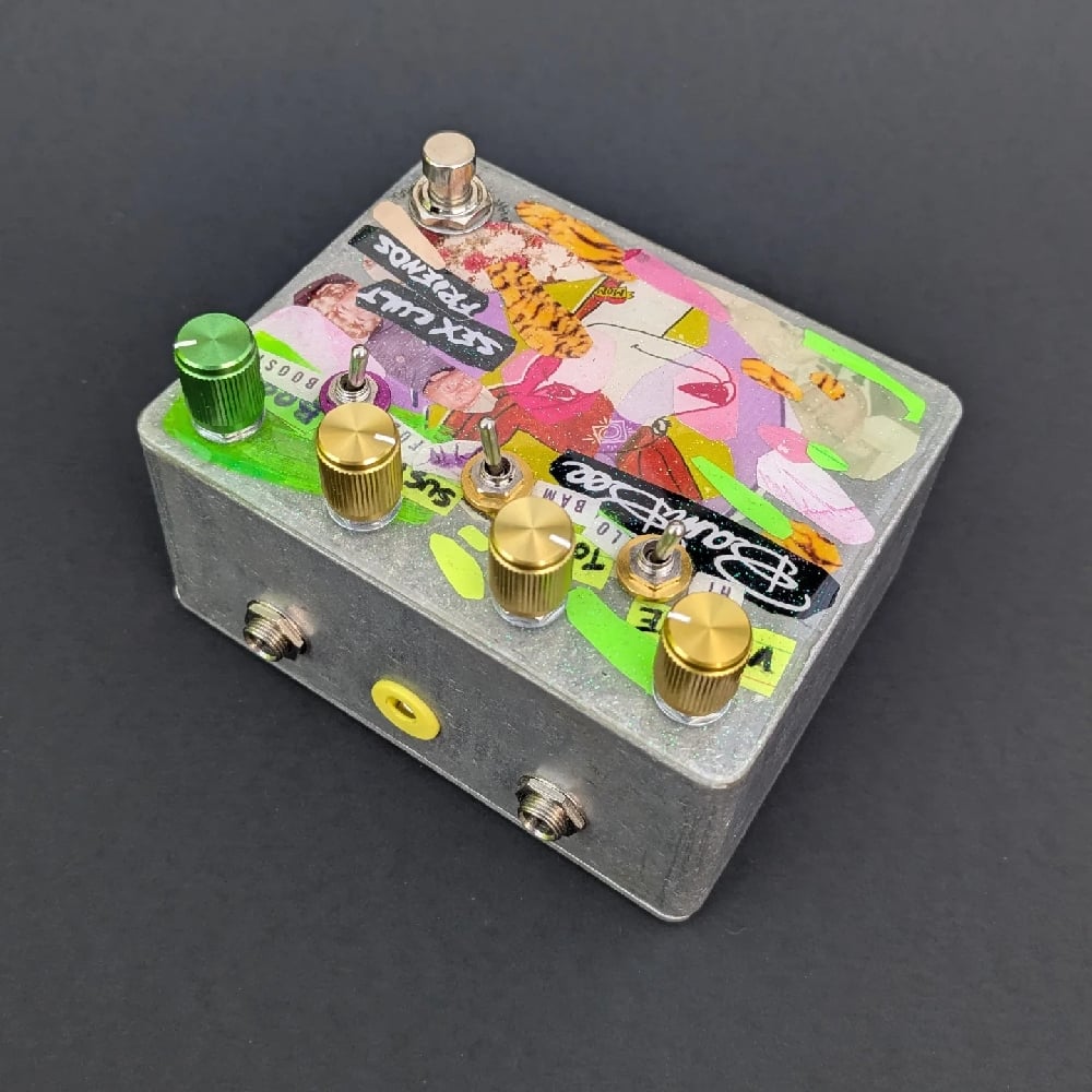 Sex Cult Friends - BamBee Fuzz & Treble Booster (Standard Art) - Roland AF-100 Bee Baa Clone 41