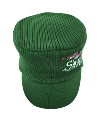 Image 3 of dragon brimmed pill box beanie
