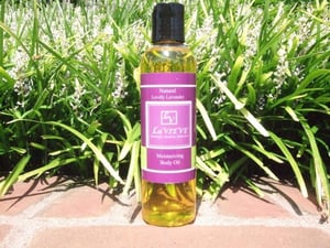 Image of Lovely Lavender Moisterizing Body Oil