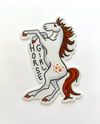 “Horse Girl” sticker