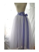 Image of Custom Color Floor Length Tulle Skirt