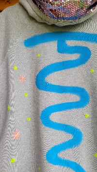 Image 11 of "Touching the Galaxy" Sequins Hoodie, Size
