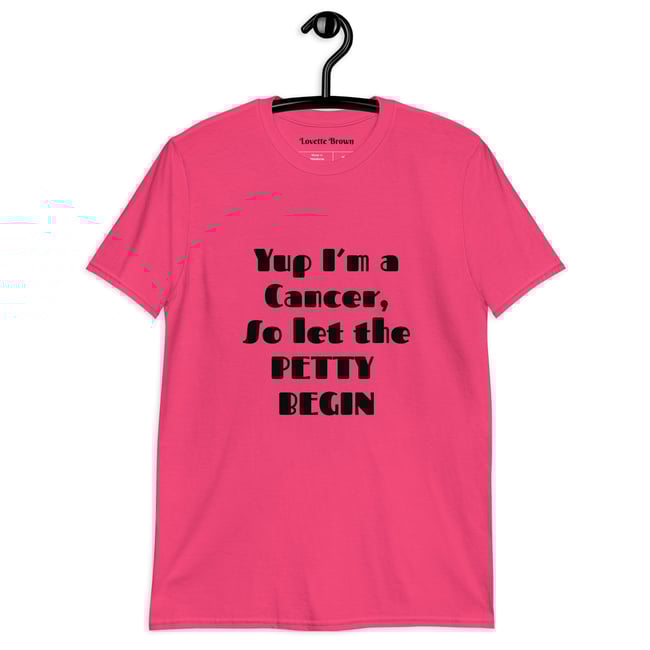 Yup I’m a Cancer Short-Sleeve Unisex T-Shirt