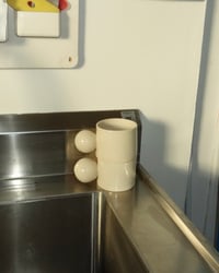 Image 1 of Sphere Mug, Ivory