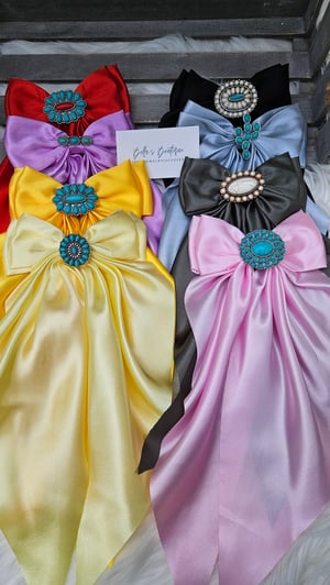 Image of Western Hair Bow Clip 