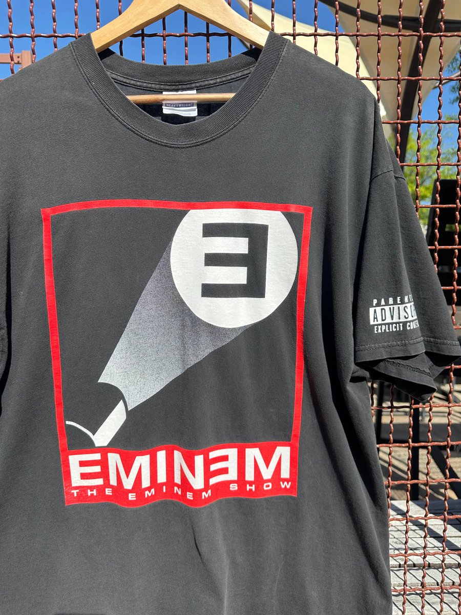 Image of 2002 Vintage Eminem THE EMINEM SHOW Rap Tee, SIZE: XL