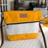 Image 2 of Crossbody Burn Bag- Yellow