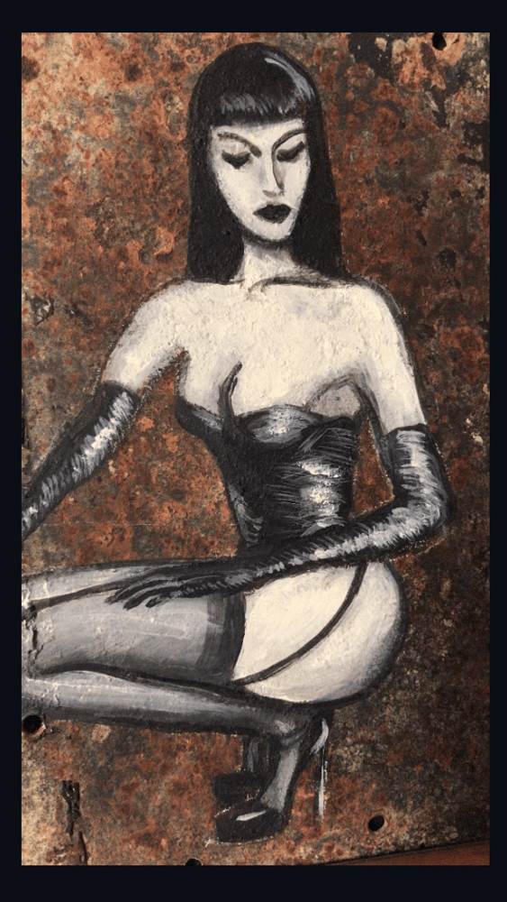 Image of Radio pin-up 