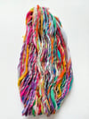 Rainbow bright Art Yarn. 