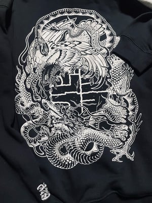 Image of Battle royal yokozuna hoodie designed by Chad Soner