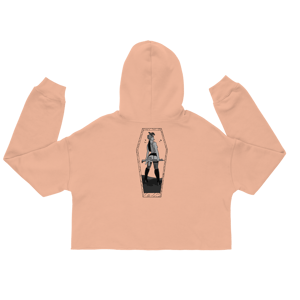 Image of Ladies Crop Butt Pirate Hoodie