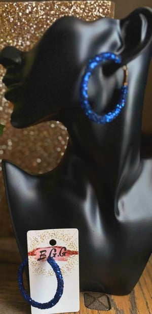 Image of Glitter Hoops