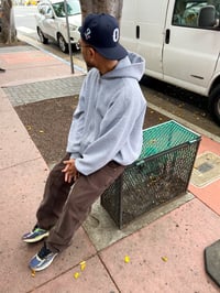 Image 5 of Icon Fitted Hat- NVY