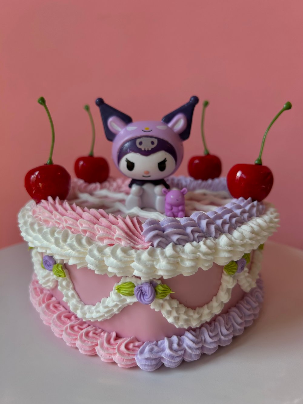 Kuromi Rose Jewelrybox Cake 