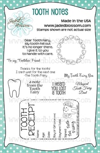 Image of Tooth Notes (4x6)  ~ Peachy