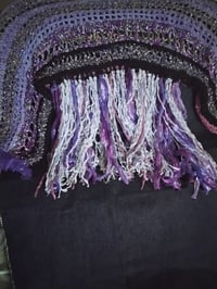 Image 3 of Crocheted boatneck pullover