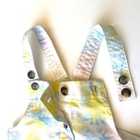 Image 2 of Girls Spring Colors Overall Dress
