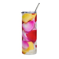 Image 3 of Stainless steel tumbler_Floral_20 oz_1