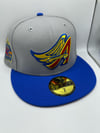 Anaheim Angels grey/royal Size 7 UNIFORM SPORTS