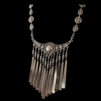 Image 1 of FREYA TOPAZ STATEMENT NECKLACE 