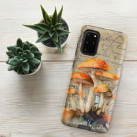 Image 17 of Beautiful Orange Mushroom Fungi Mycology Watercolor Tough case for Samsung®