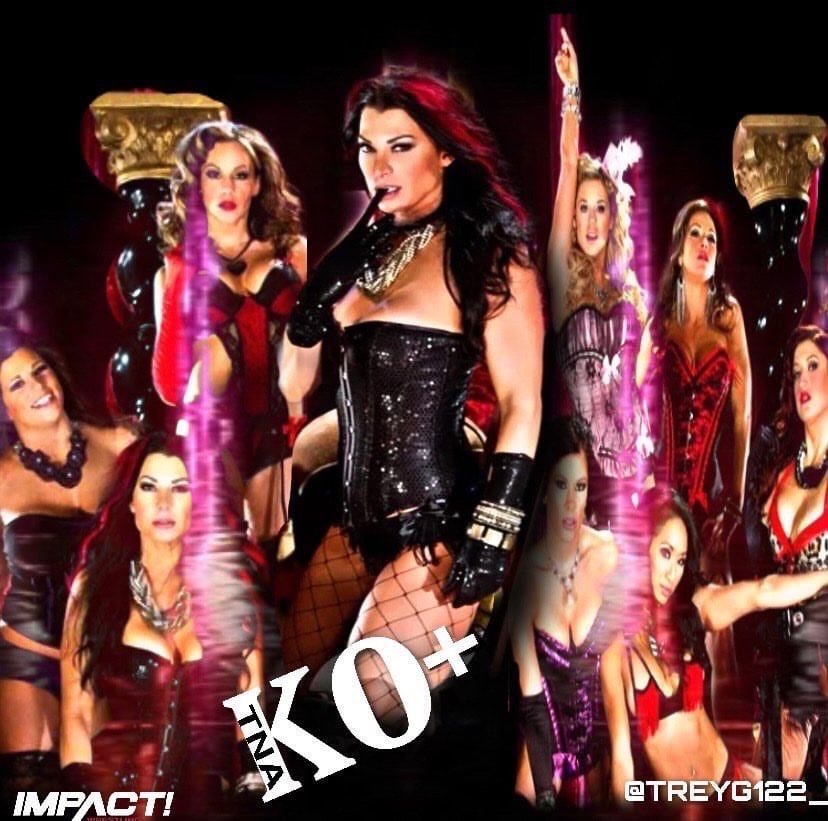 TNA Impact Wrestling Knockouts + Tara Banner Combo