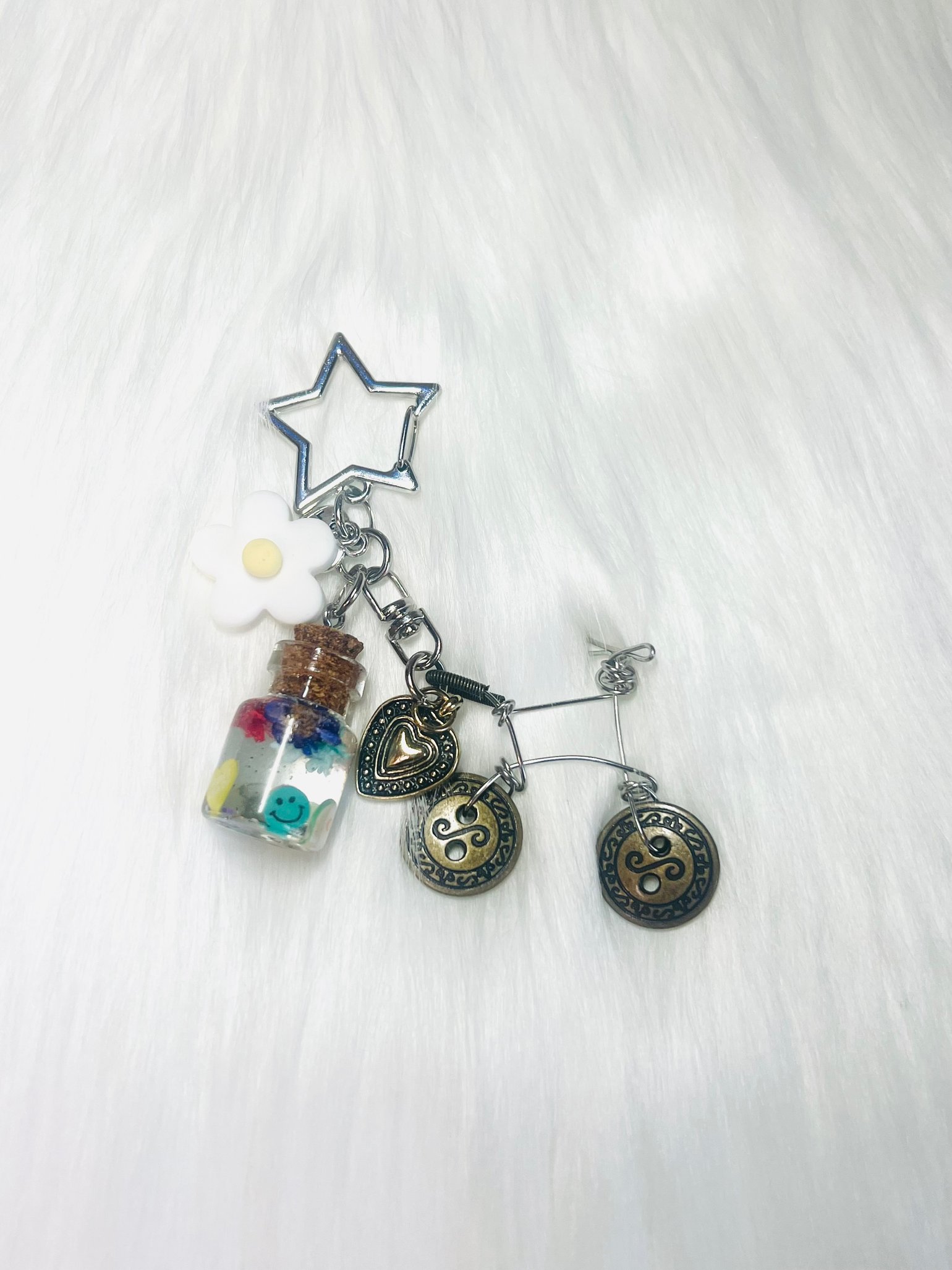Image of Cute bicycle keychain 