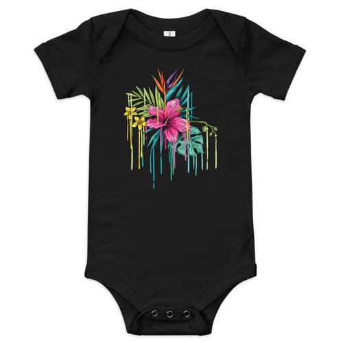 Image of Baby floral Bodysuit -Single