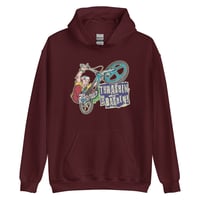 Image 2 of THRASHIN AND BASHIN HOODIE