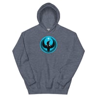 Image 5 of Unisex Gildan Hoodie - Rebel Loon Blue