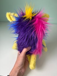 Image 4 of Happy Weighted Monster - Pink Purple Blue
